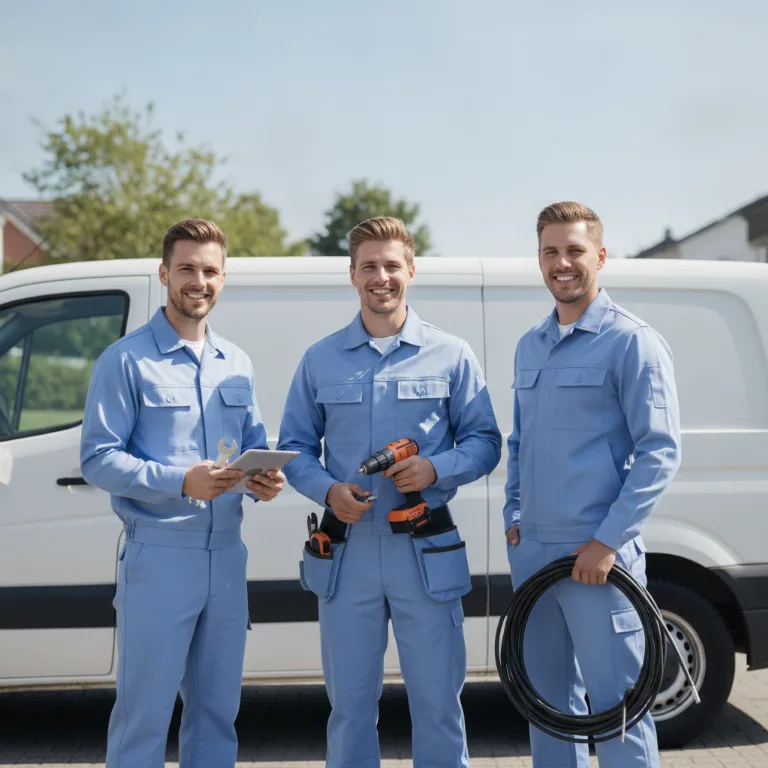 Ladestation Team in Landstrasse